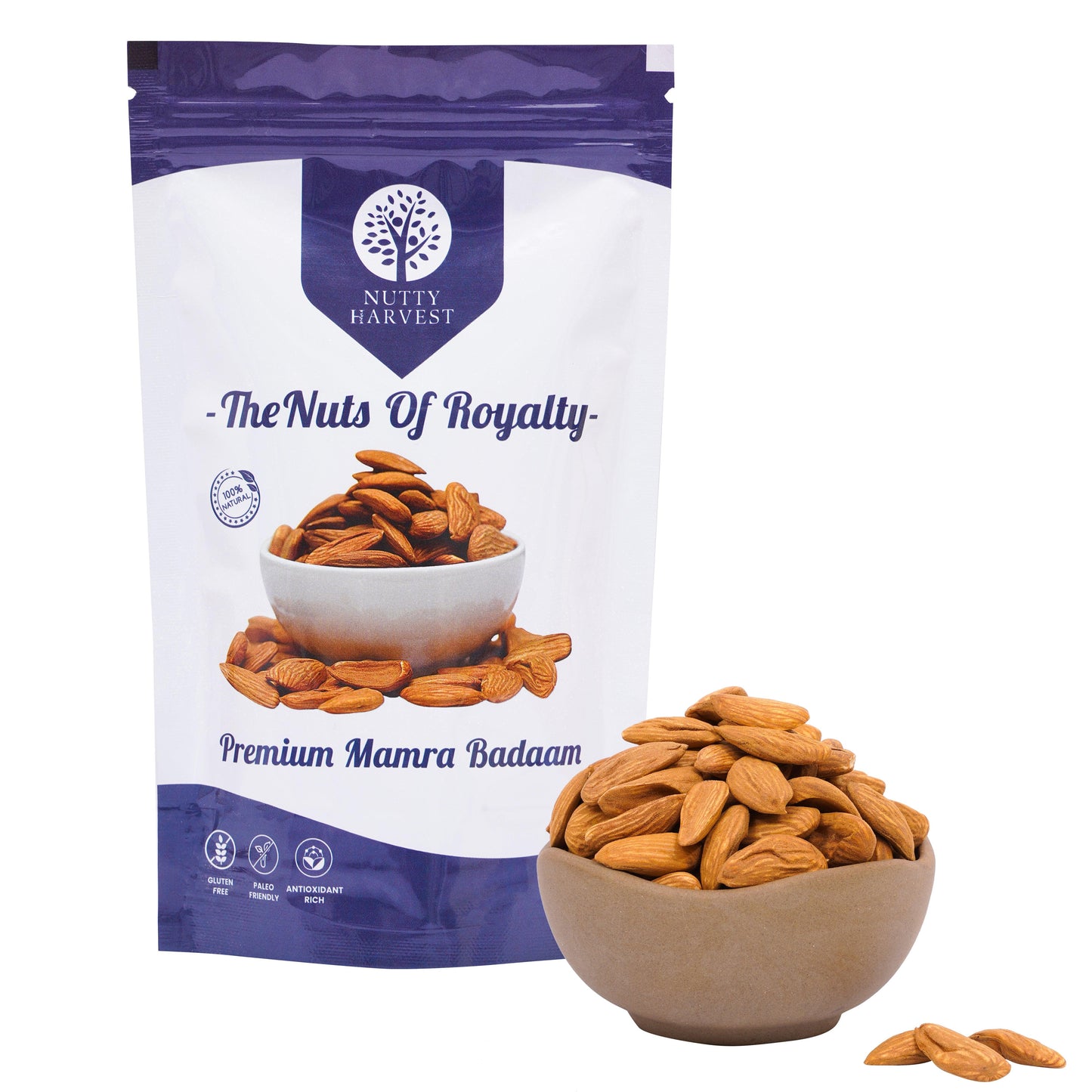 Premium Pistachios & Premium Mamra Badam - Nutty Harvest | Premium Dry Fruits and Seeds